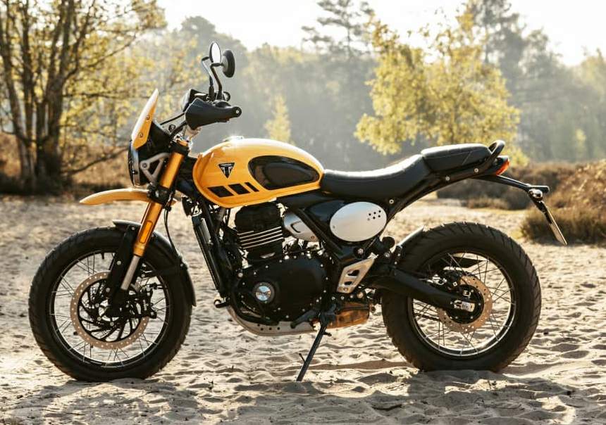 Triumph Scrambler 400XC technical specifications